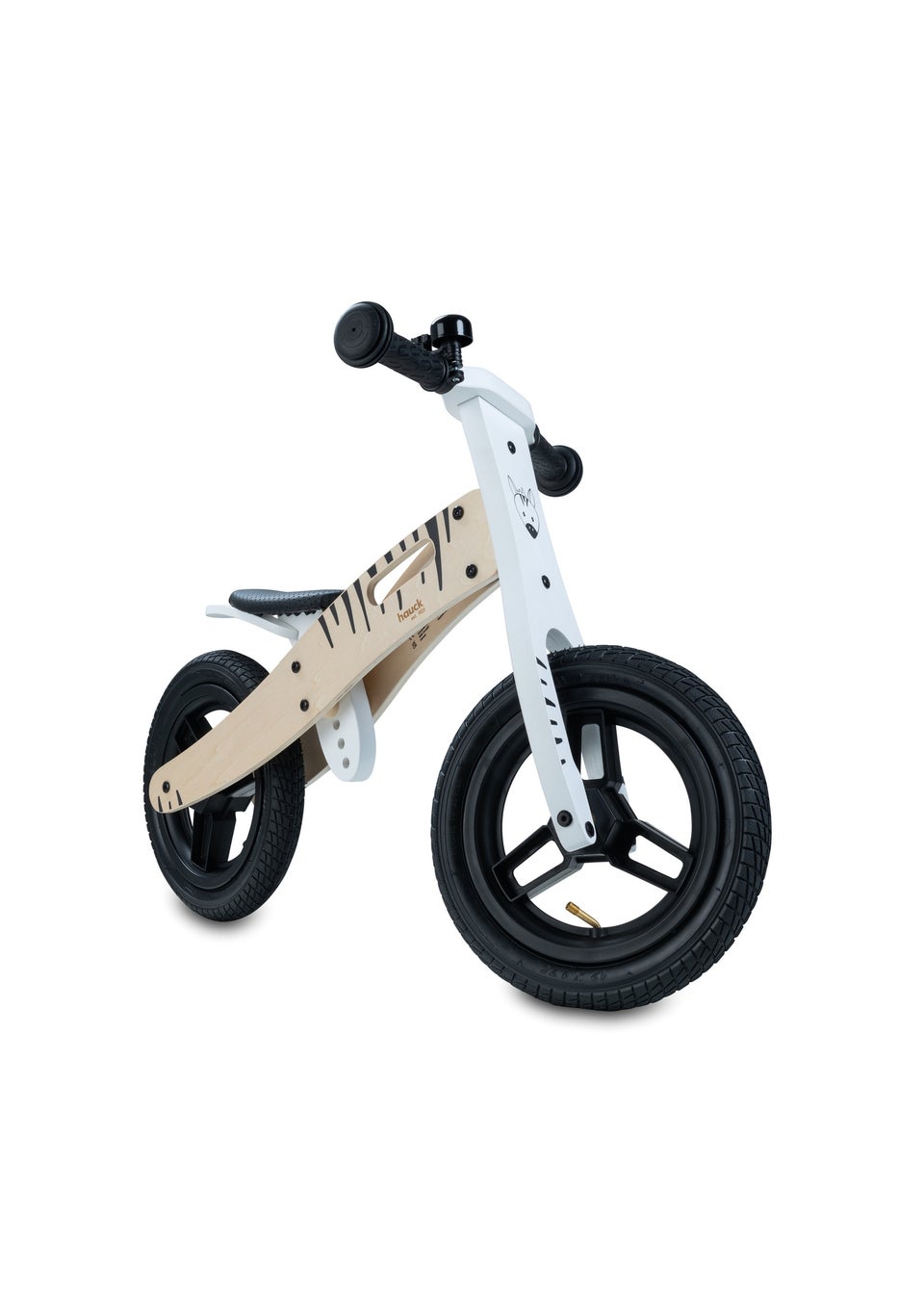 Hauck Zebra Wooden Balance N Ride Balance Bike Matalan