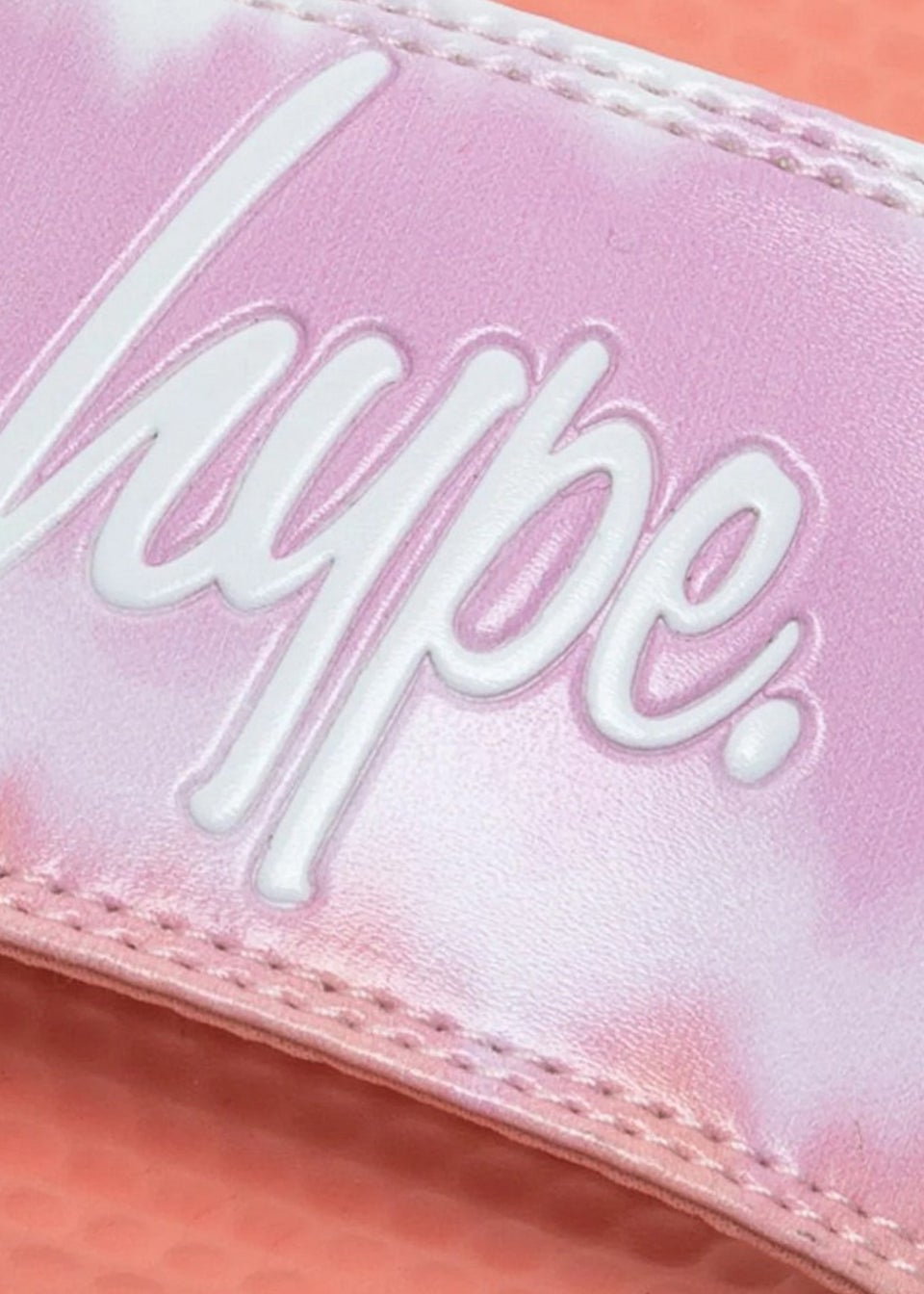 Hype Kids Pastel Pink Ombre Blur Script Sliders