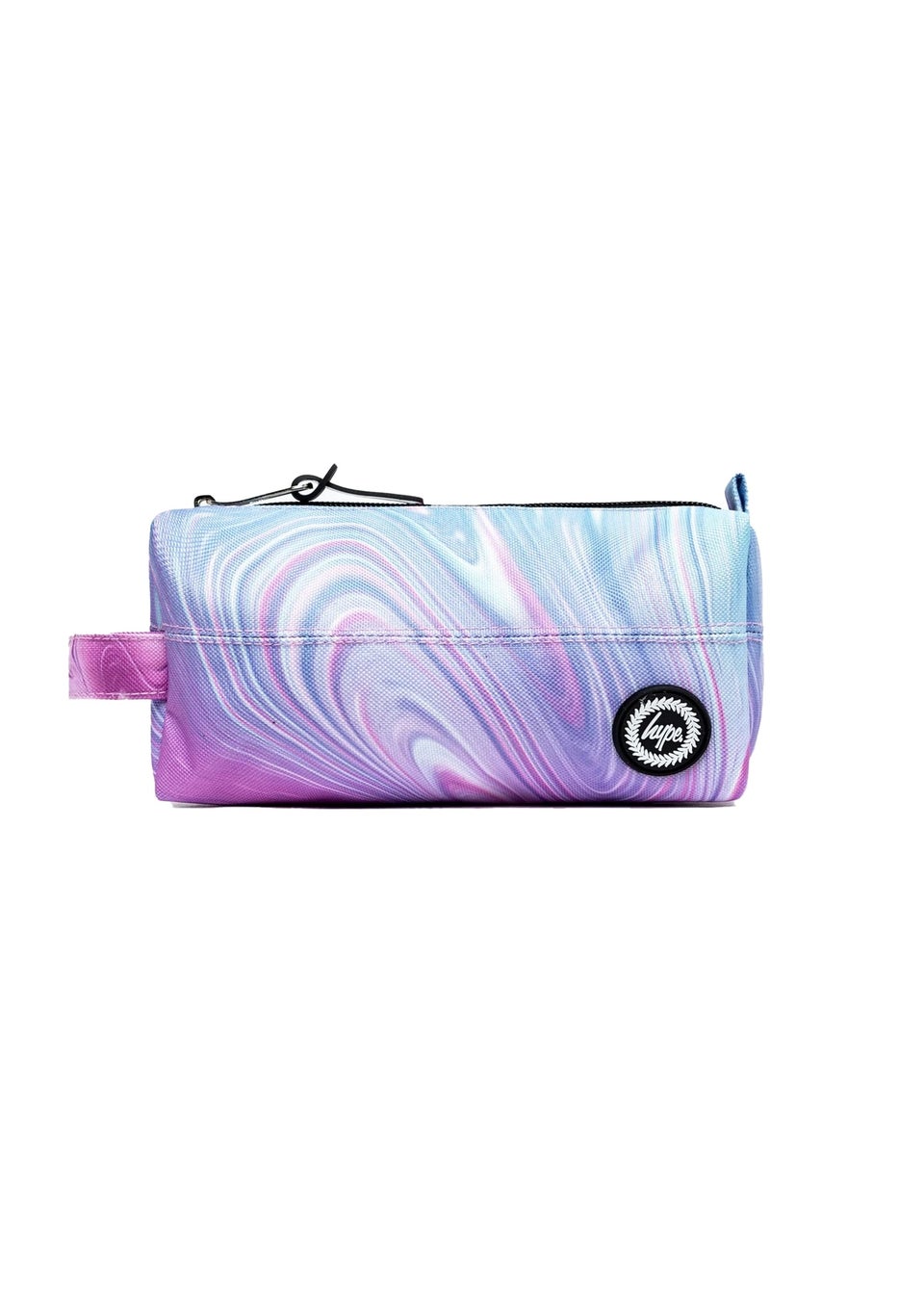 Hype Teal Marble Crest Pencil Case