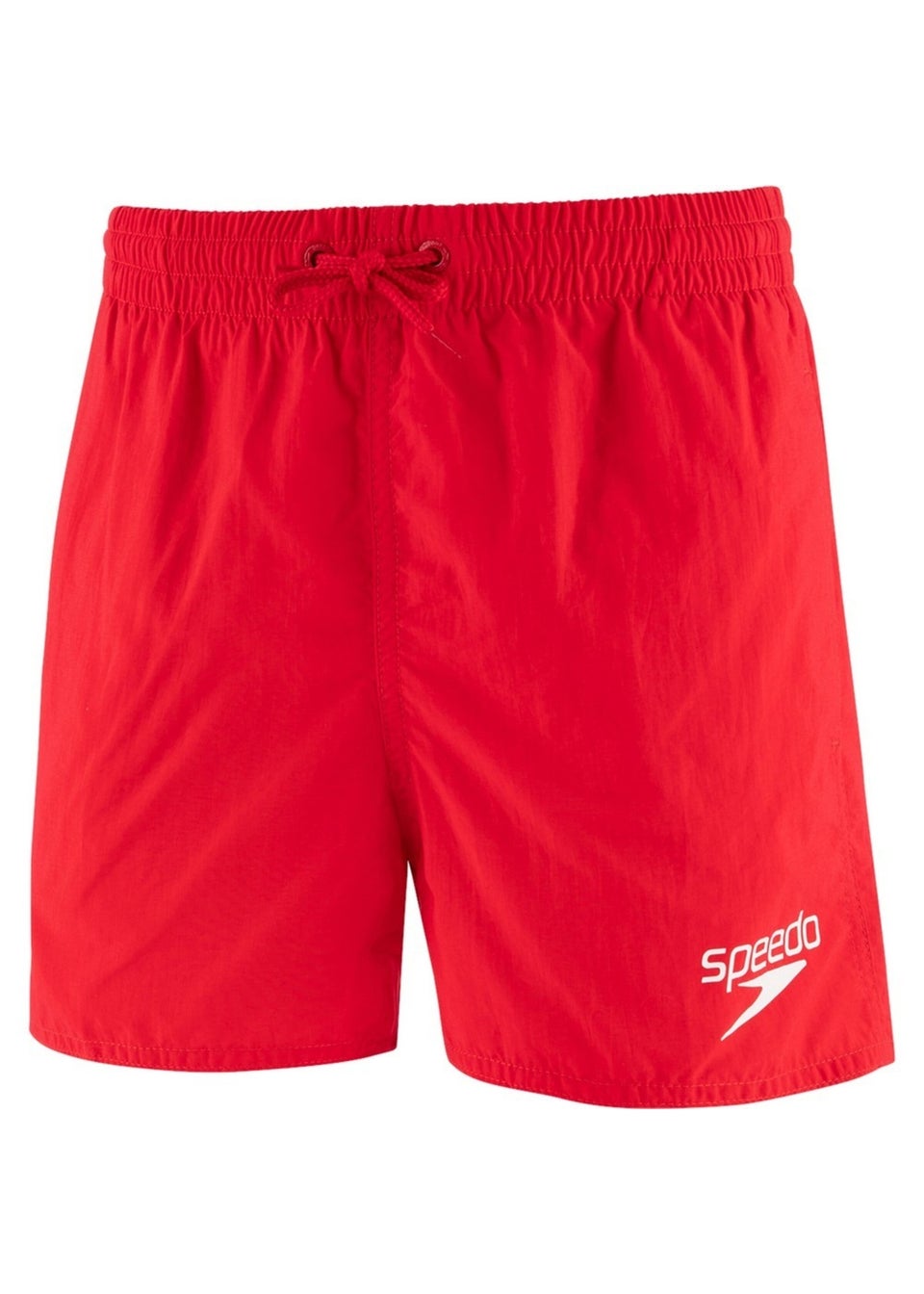 Speedo Boys Red Essential Swim Shorts (4-14yrs)