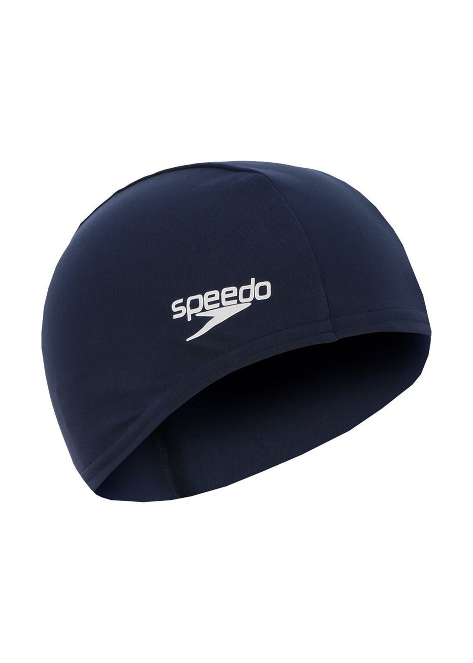 Speedo Kids Black Polyester Swim Cap