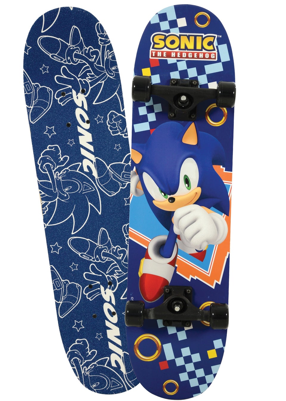 Sonic Wooden Skateboard