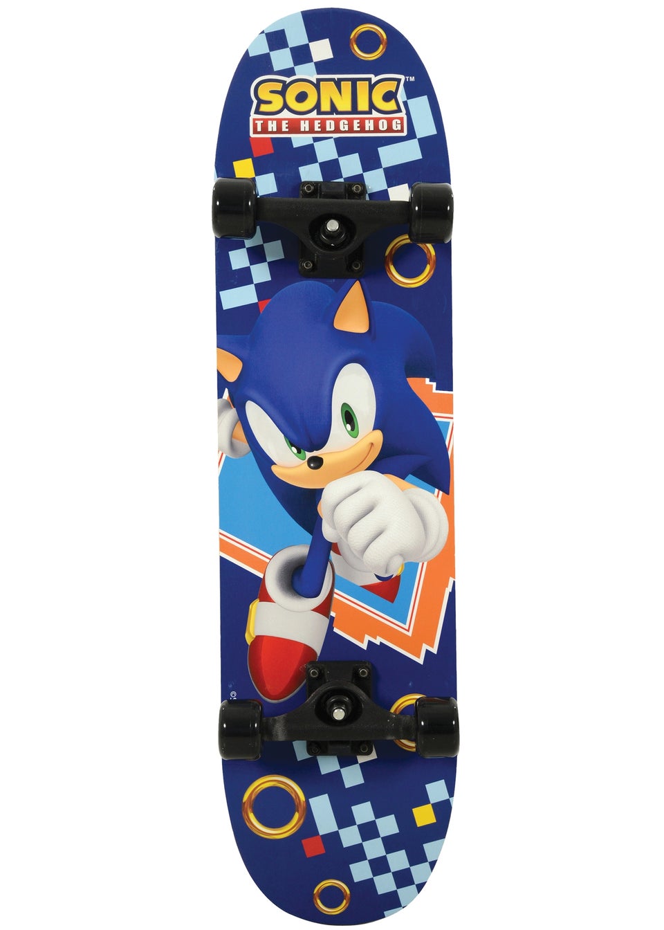 Sonic Wooden Skateboard