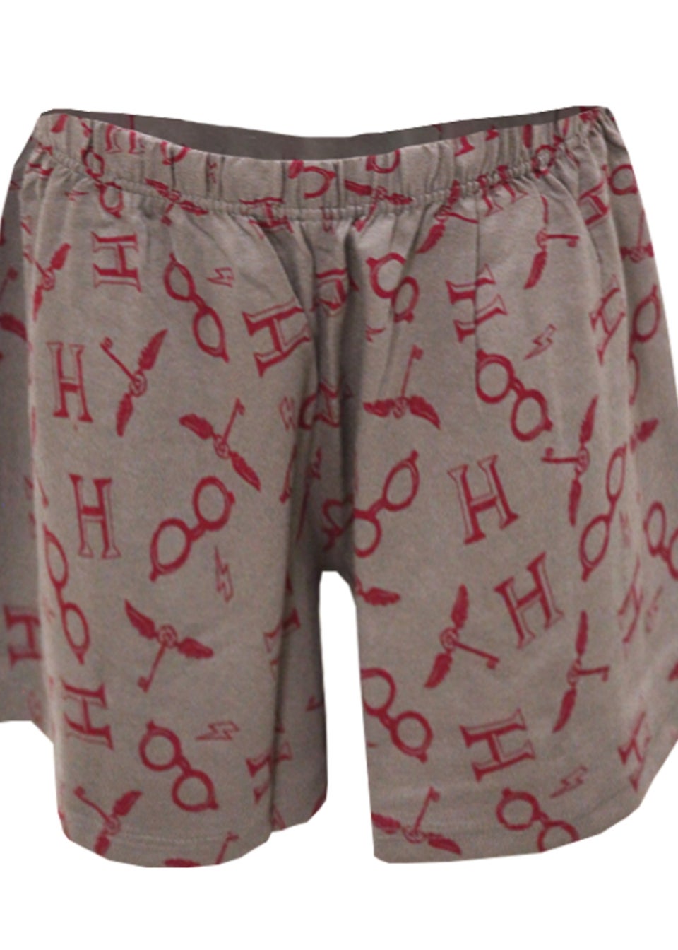 Harry Potter Kids Maroon Glitter Short Pyjama Set (9-10yrs)