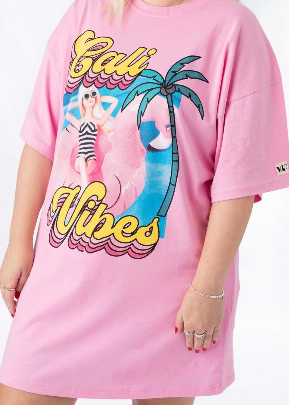 Pastel pink t shirt dress new arrivals
