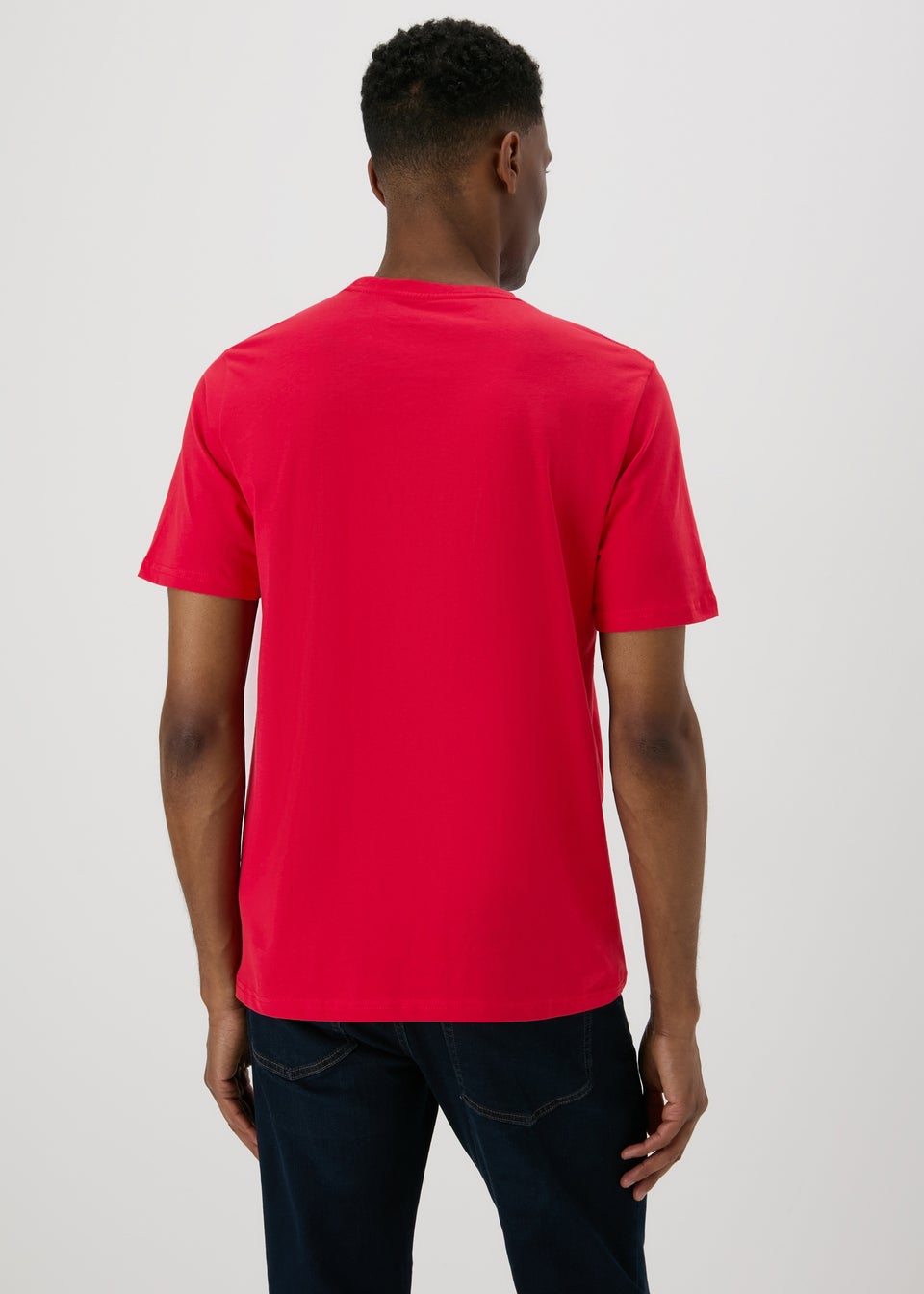 Red First Team Football T-Shirt