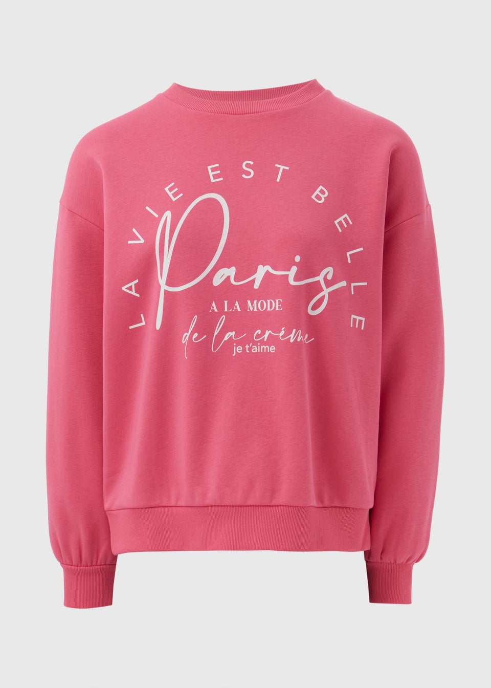 Pink Paris Sweatshirt