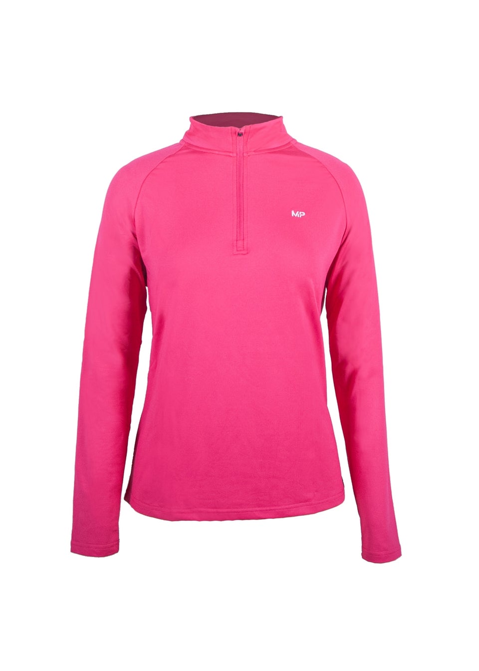 My Protein Magenta Half Zip Top