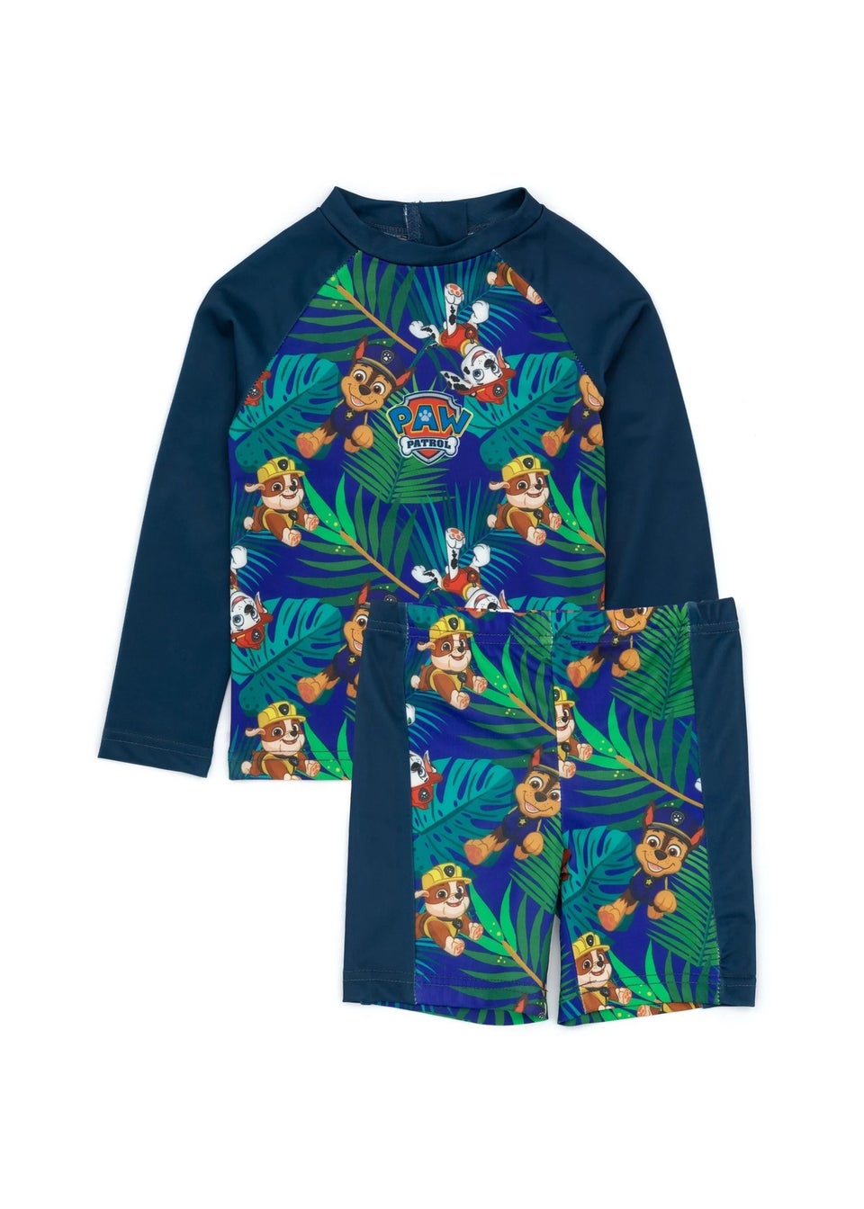 Paw Patrol Kids Navy Character Two-Piece Swimsuit (18months-7yrs)