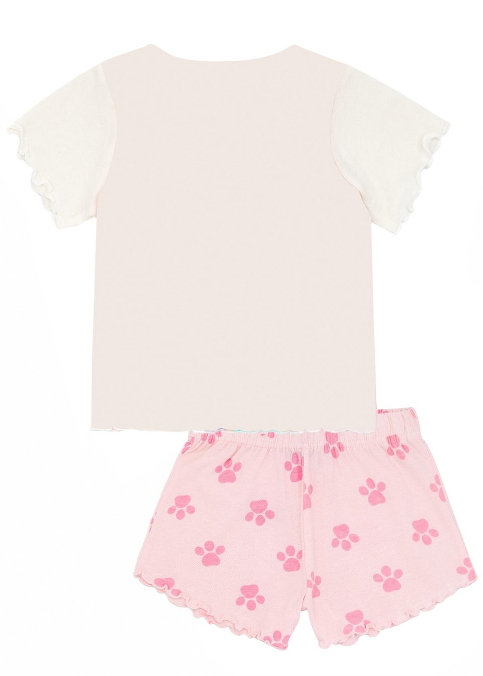 Paw Patrol Girls Pink Short-Sleeved Pyjama Set (12months -6yrs)