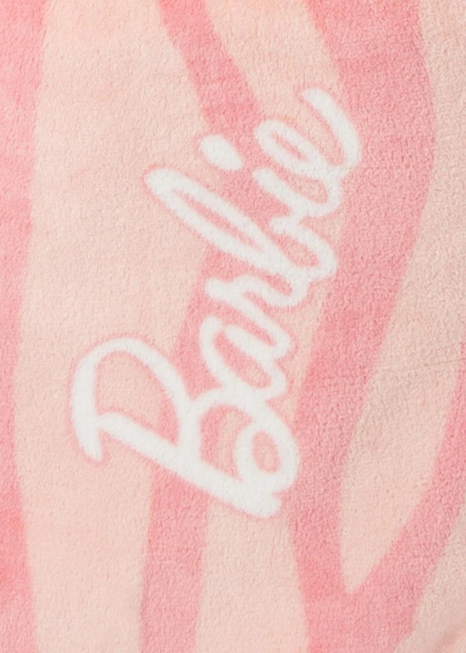 Barbie Pink Hooded Dressing Gown