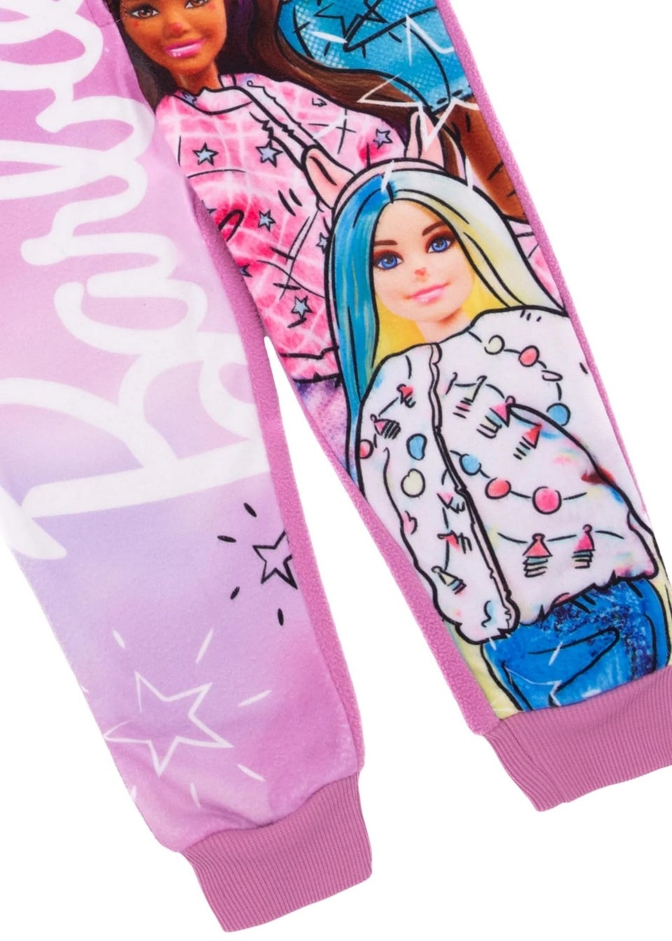 Barbie Girls Pink All-In-One Nightwear (3-12yrs)
