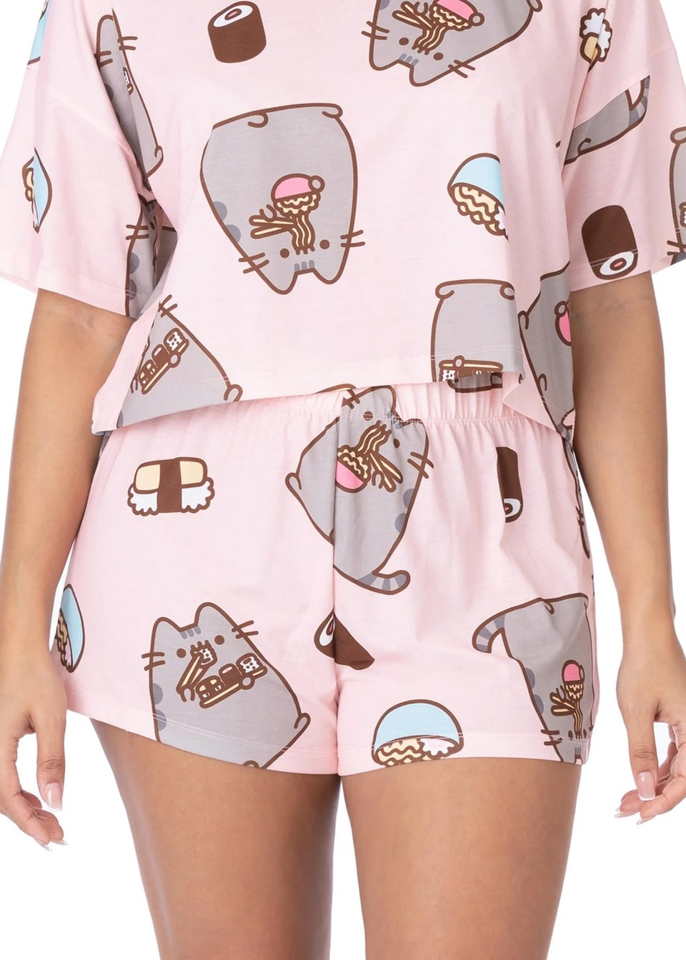 Pusheen Pink Short Pyjama Set