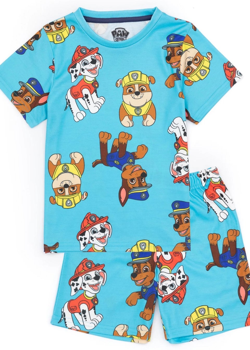 Paw Patrol Boys Multi Short Pyjama Set Pack of 2 2 7yrs Matalan