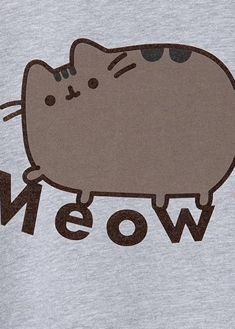 Pusheen Kids Grey Meow T-Shirt (7-8yrs)