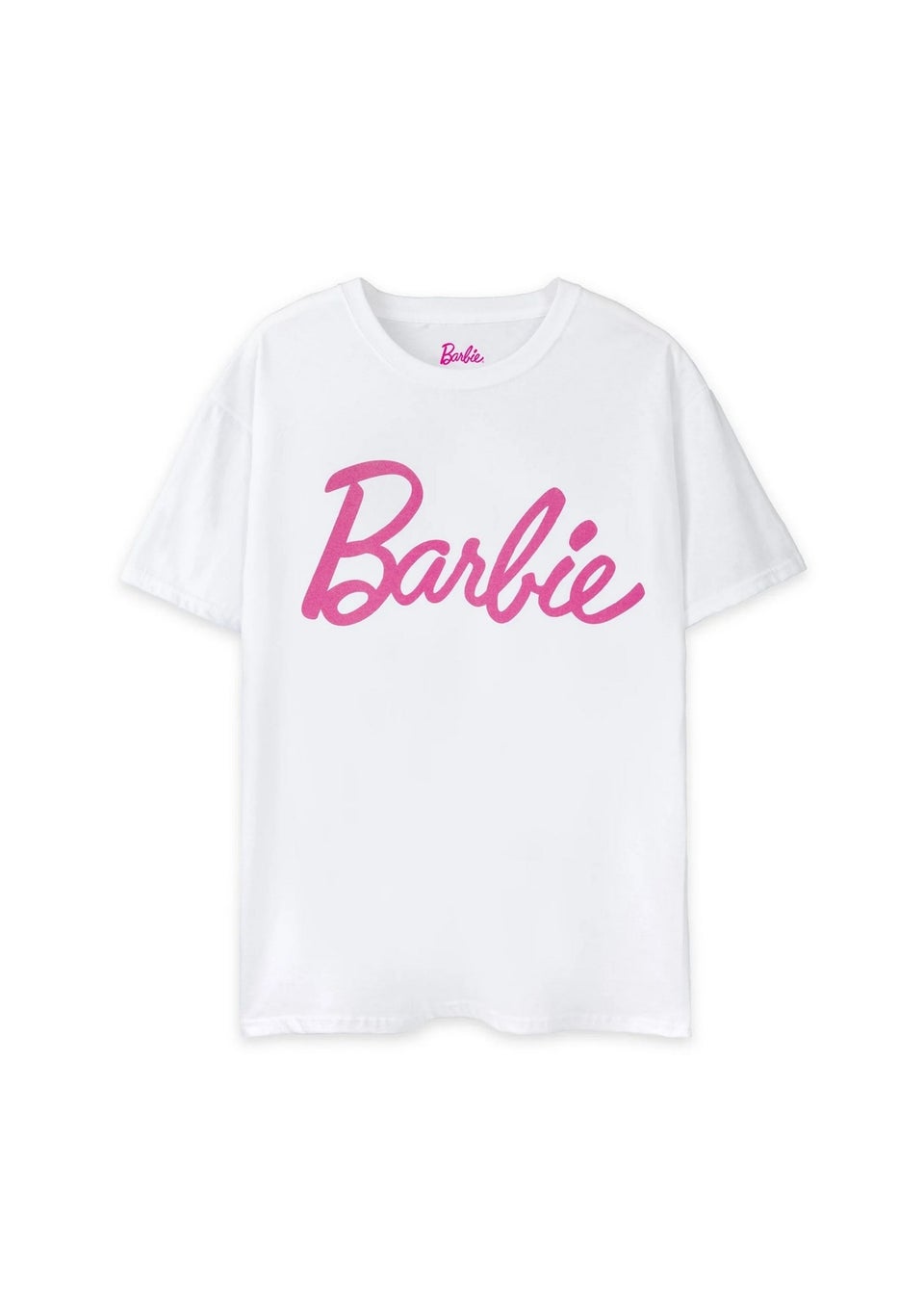 Barbie White Classic Logo T-Shirt