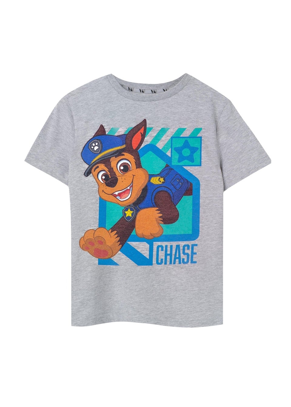 Paw Patrol Kids Grey Chase T-Shirt (3-8yrs)