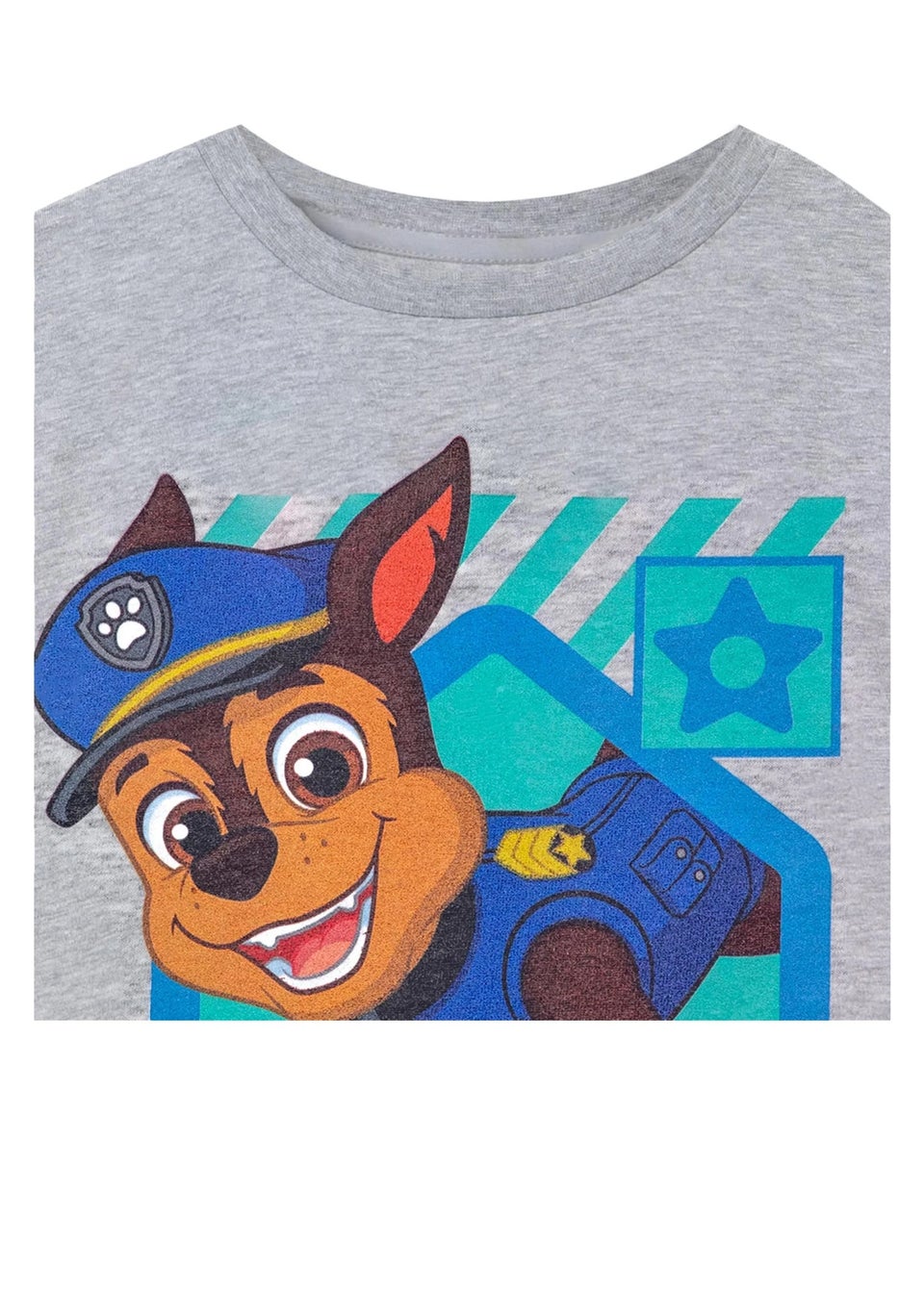 Paw Patrol Kids Grey Chase T-Shirt (3-8yrs)
