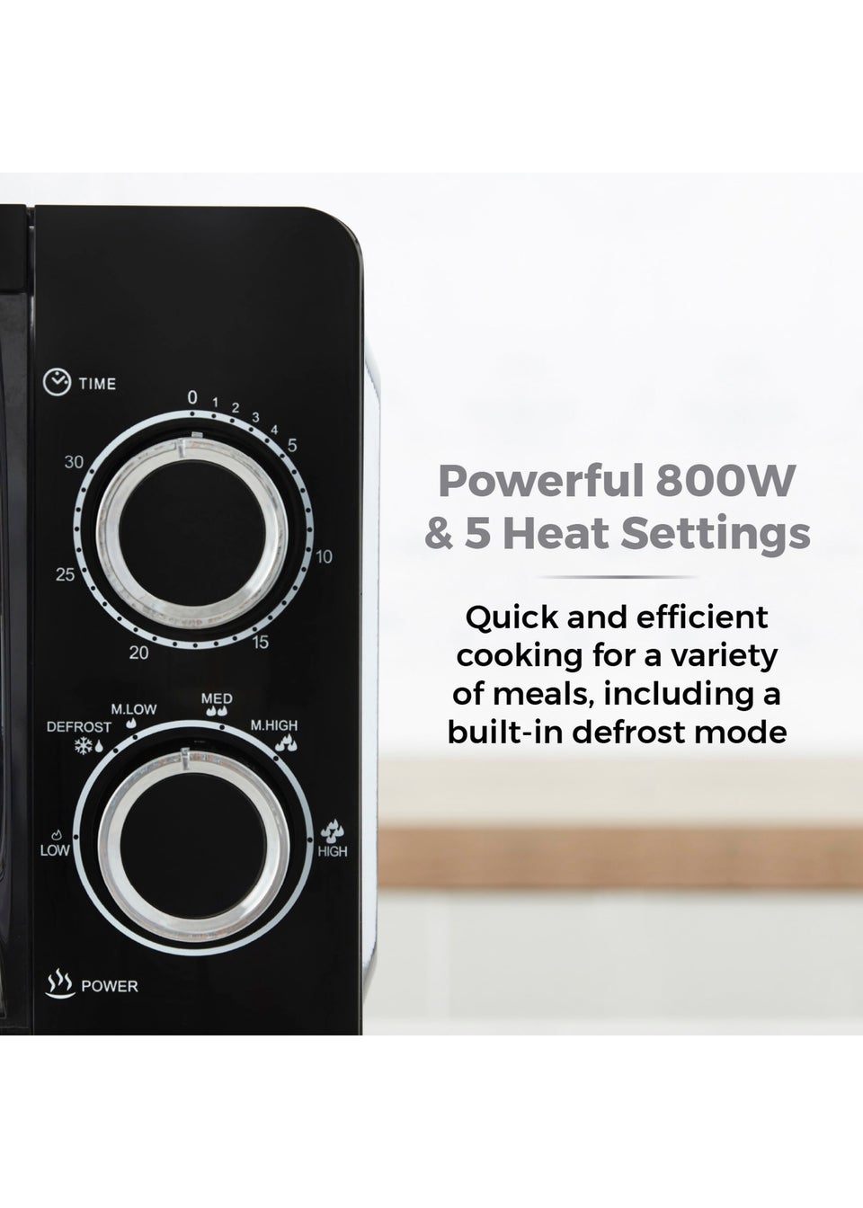 Tower 800W Manual Microwave (20L)