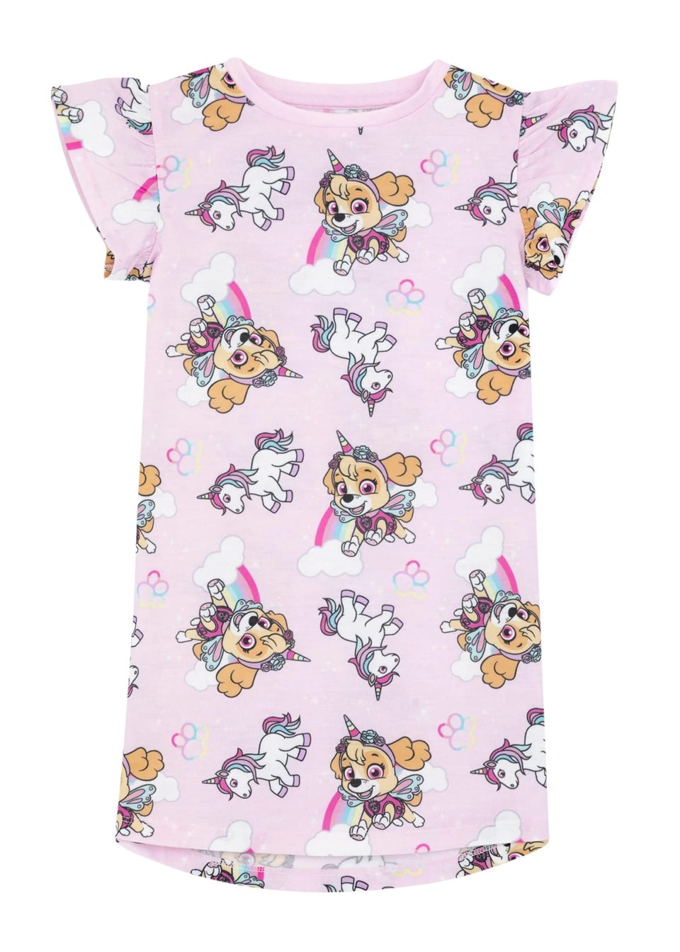 Paw Patrol Kids Multi Skye Unicorn Nightie (Pack of 2) (2-7yrs)