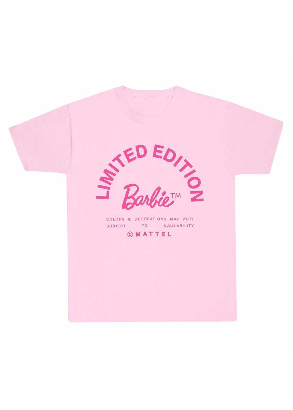 Barbie Pink Limited Edition Logo T Shirt Matalan