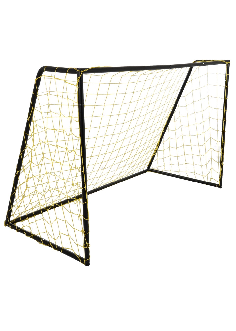 Kickmaster Yellow Heavy Duty Goal 7ft (H153cm x W210cm x L75cm)