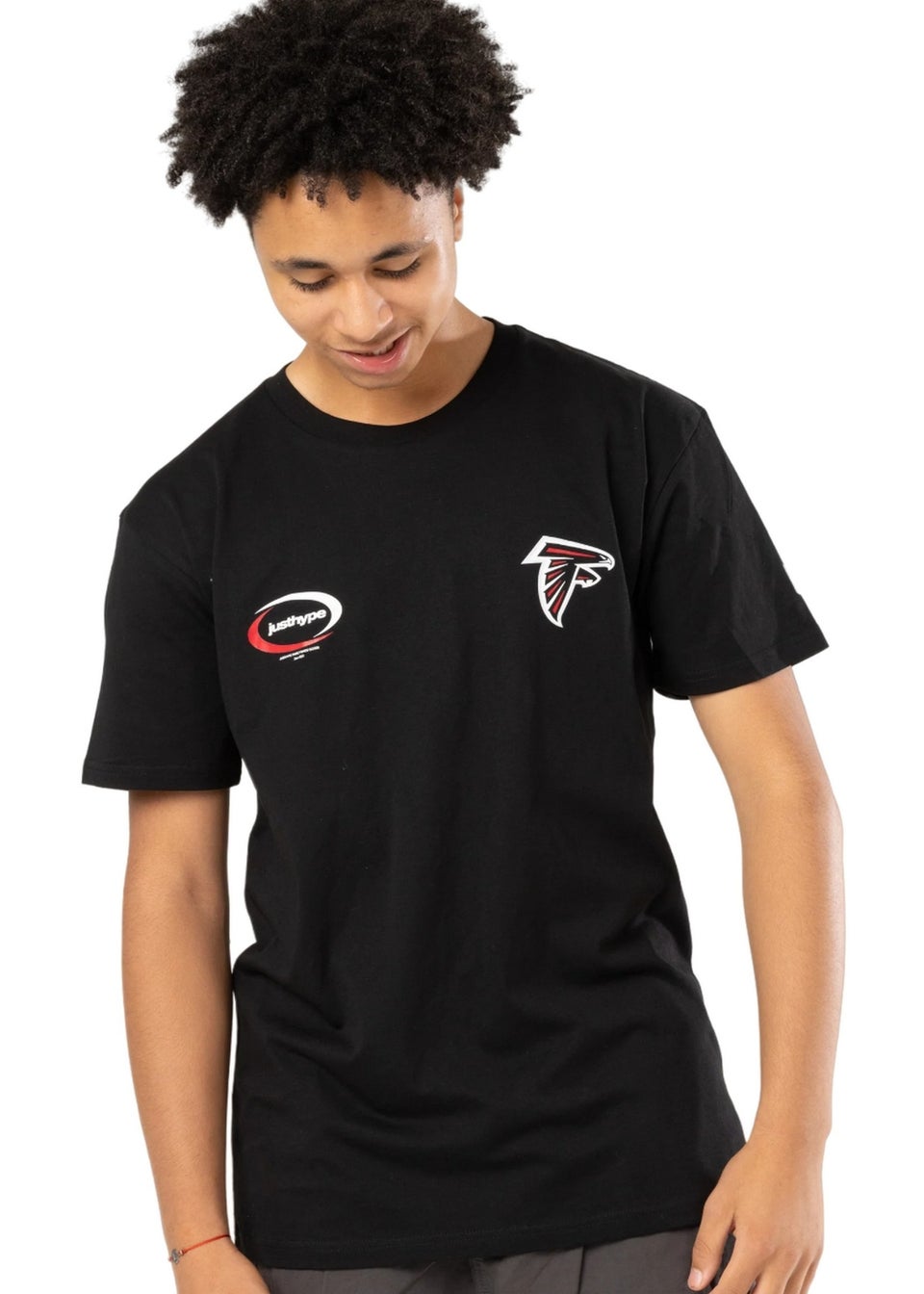 Hype Kids Black Atlanta Falcons NFL T-Shirt (3-13yrs)
