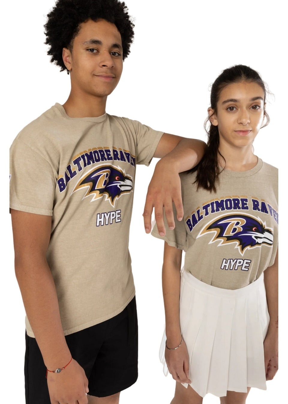 Hype Kids Sand Baltimore Ravens NFL T-Shirt (3-13yrs)