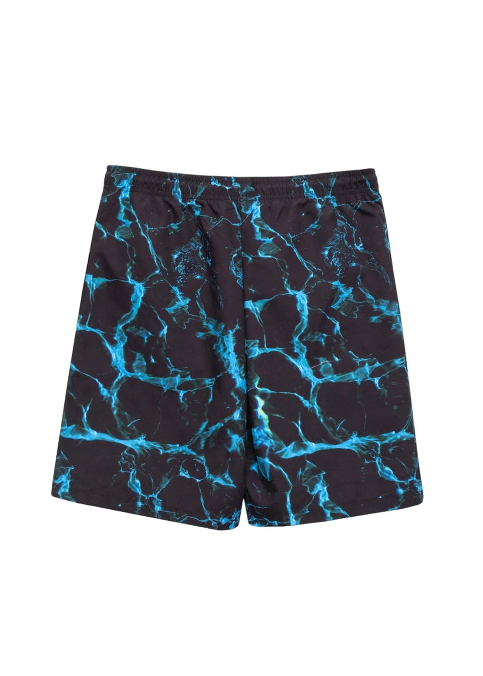 Hype Kids Black/Blue X-Ray Pool Swim Shorts (3-16yrs)