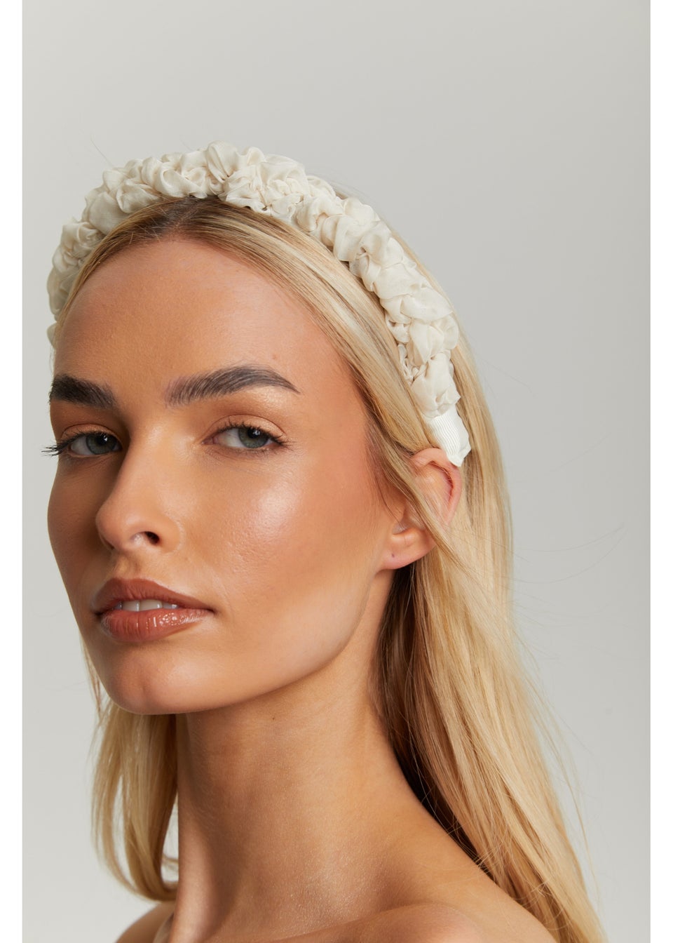 Madein Ivory Floral Headband