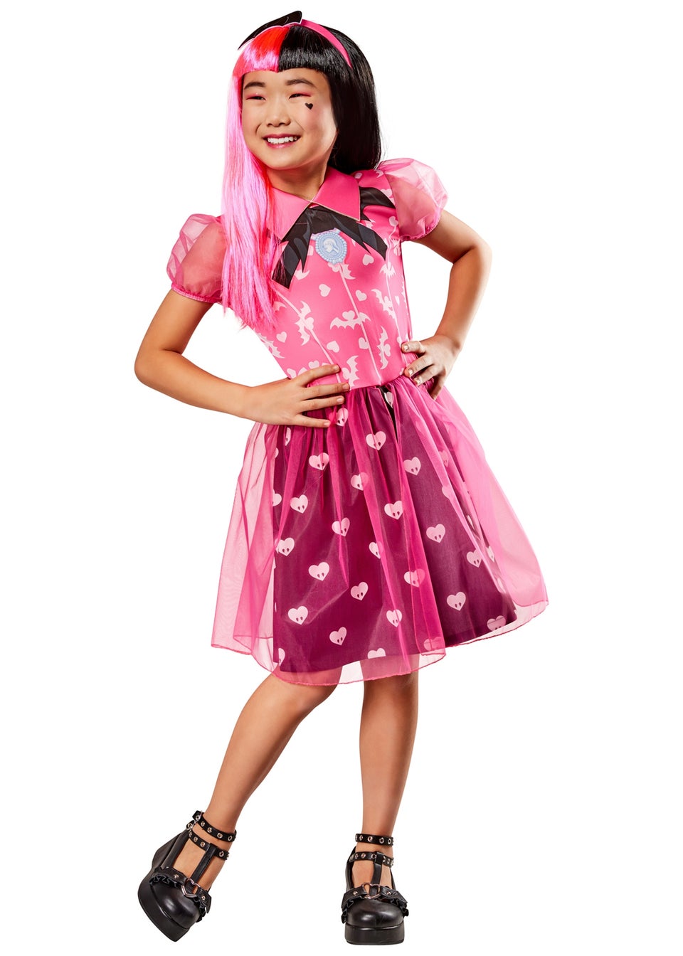 Rubies Kids Monster High Draculaura Fancy Dress Costume 5 13 yrs Matalan