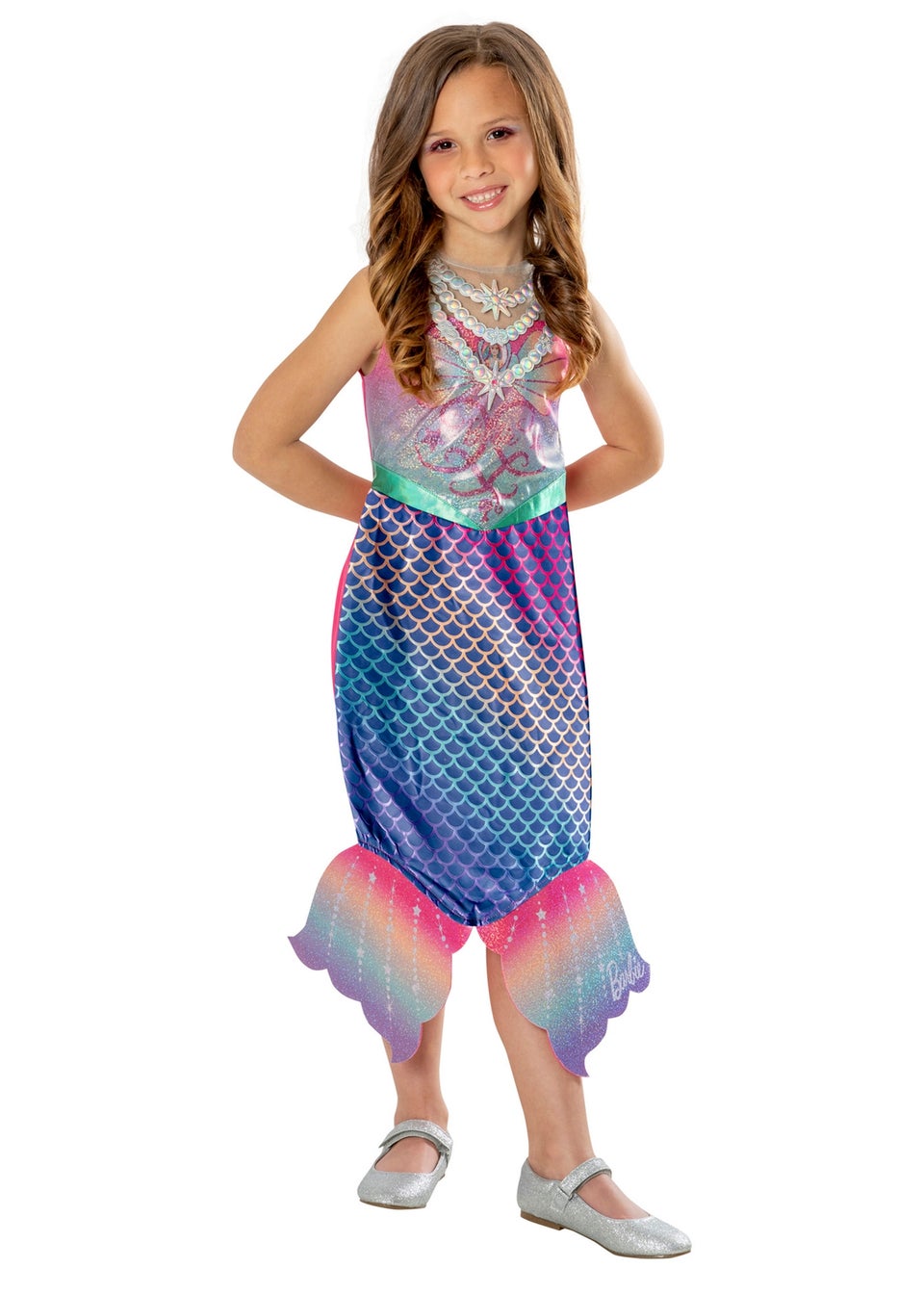 Rubies Kids Mermaid Fancy Dress Costume Colour Change (3-8 yrs)