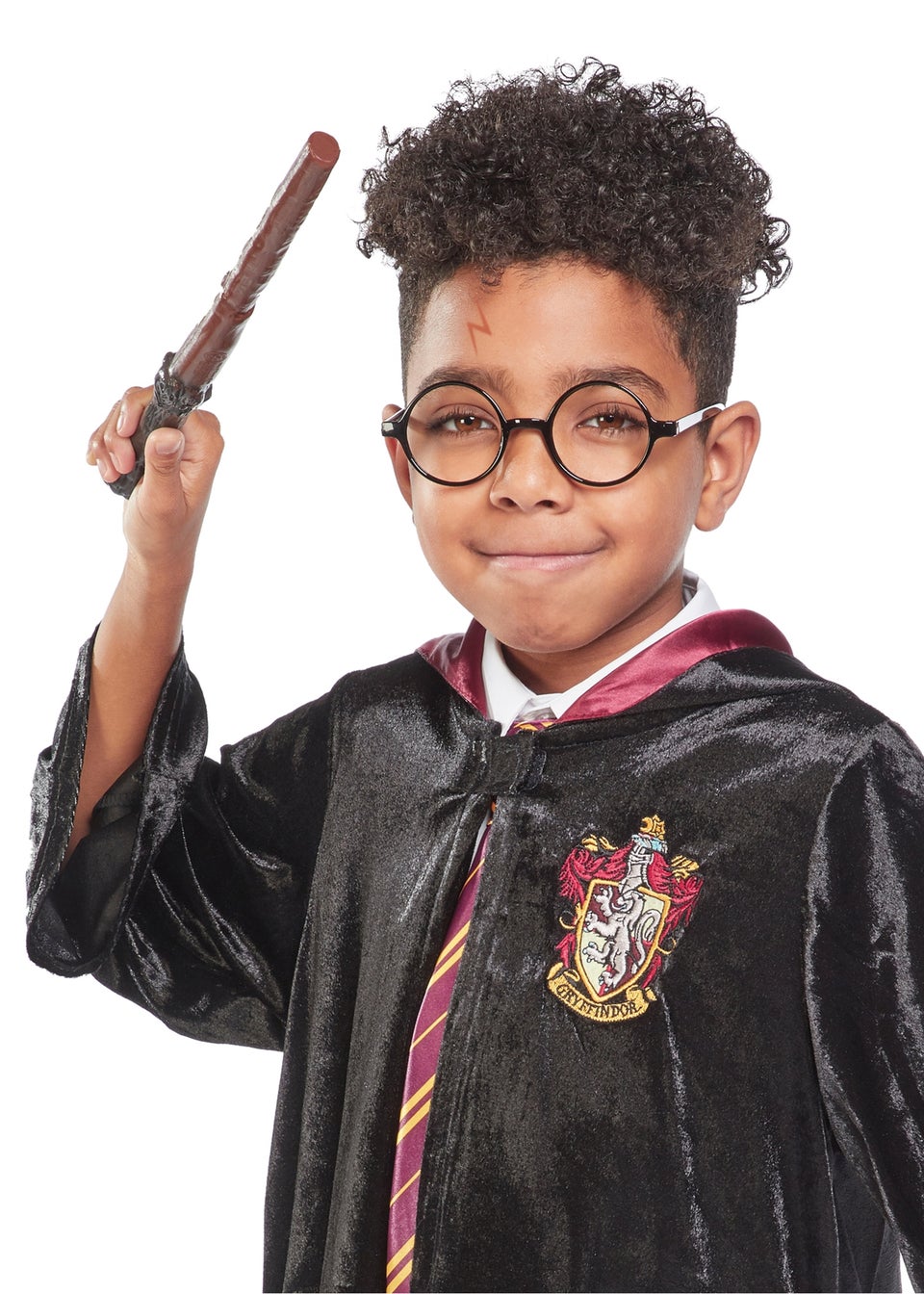 Rubies Harry Potter Wand Glasses Fancy Dress Kit Matalan