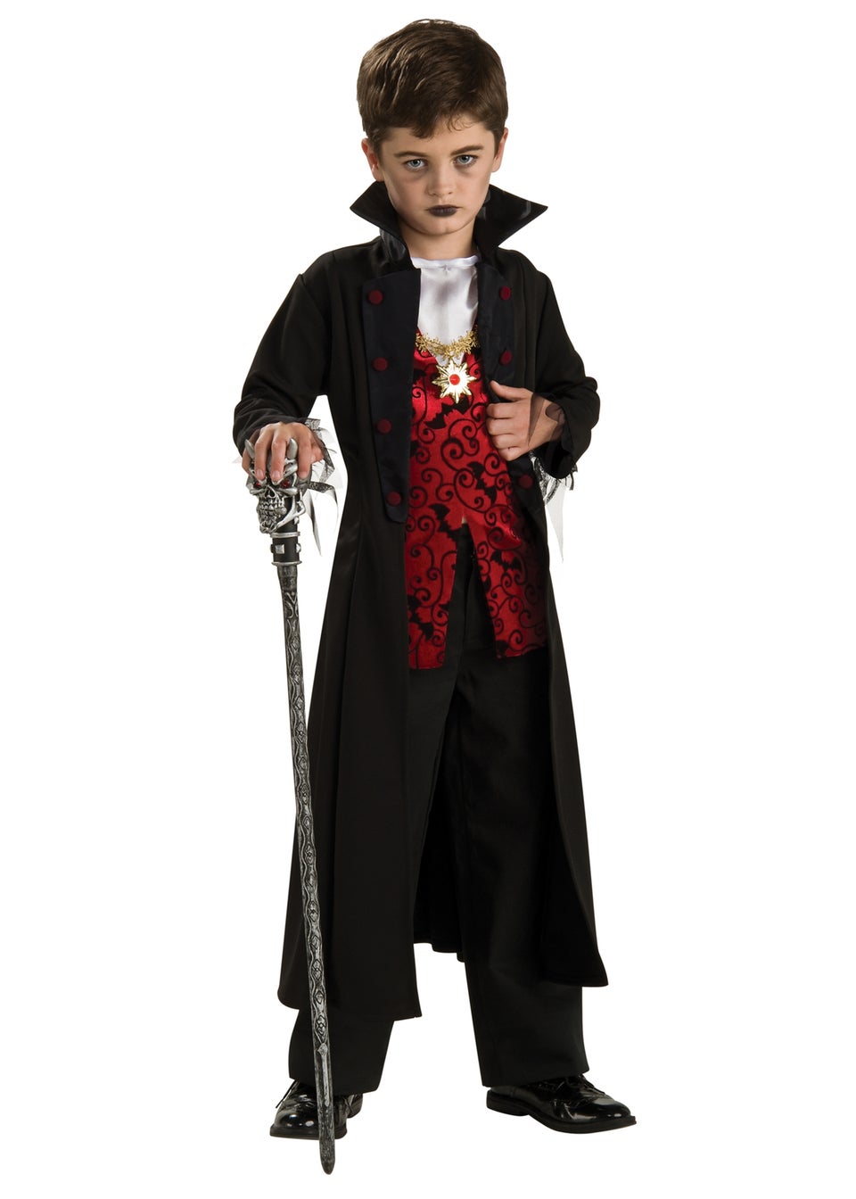 Rubies Kids Vampire Fancy Dress Costume 4 14 yrs Matalan