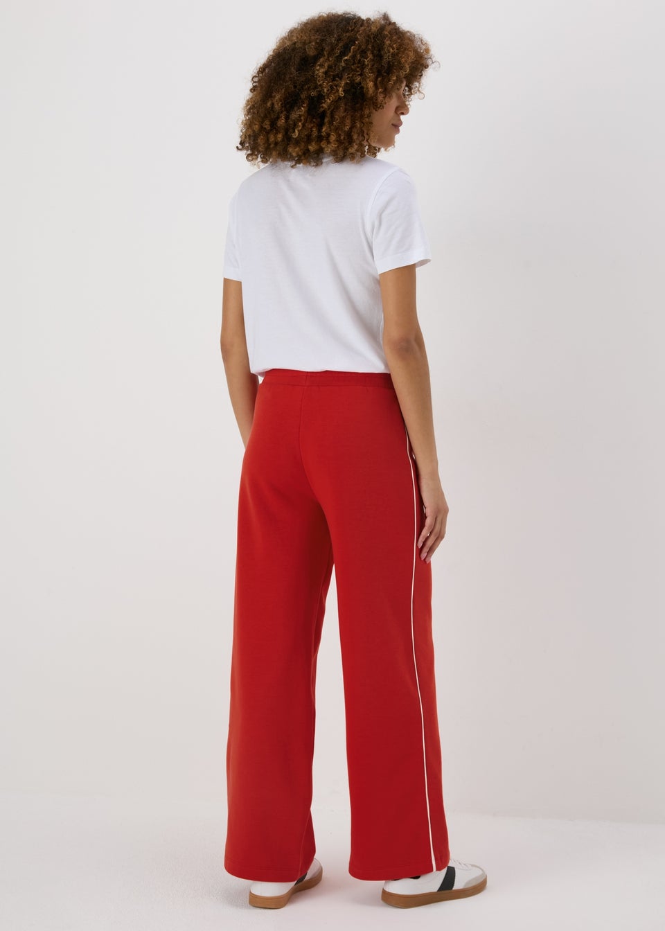 Red Side Stripe Joggers