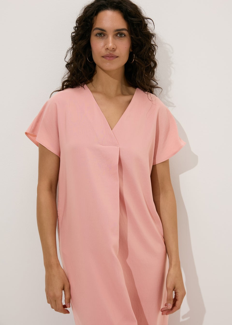 Pink Kaftan Dress