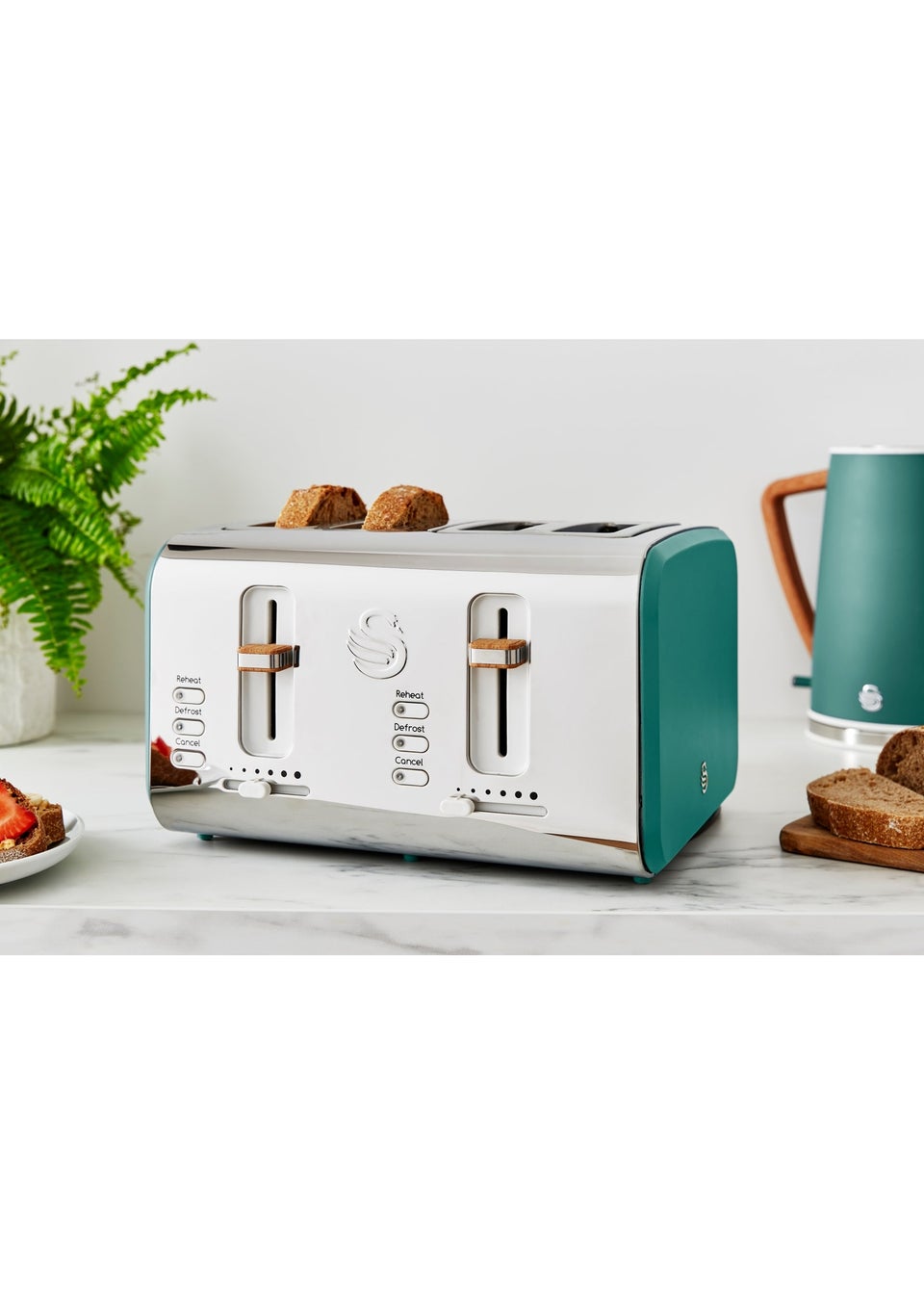 Swan 4 Slice Nordic Style Toaster