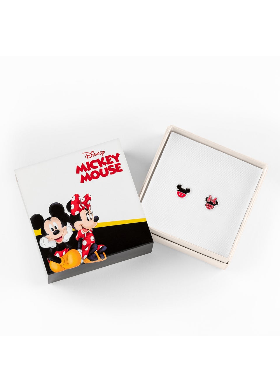 Disney Mickey and Minnie Mouse Enamel Filled Earrings