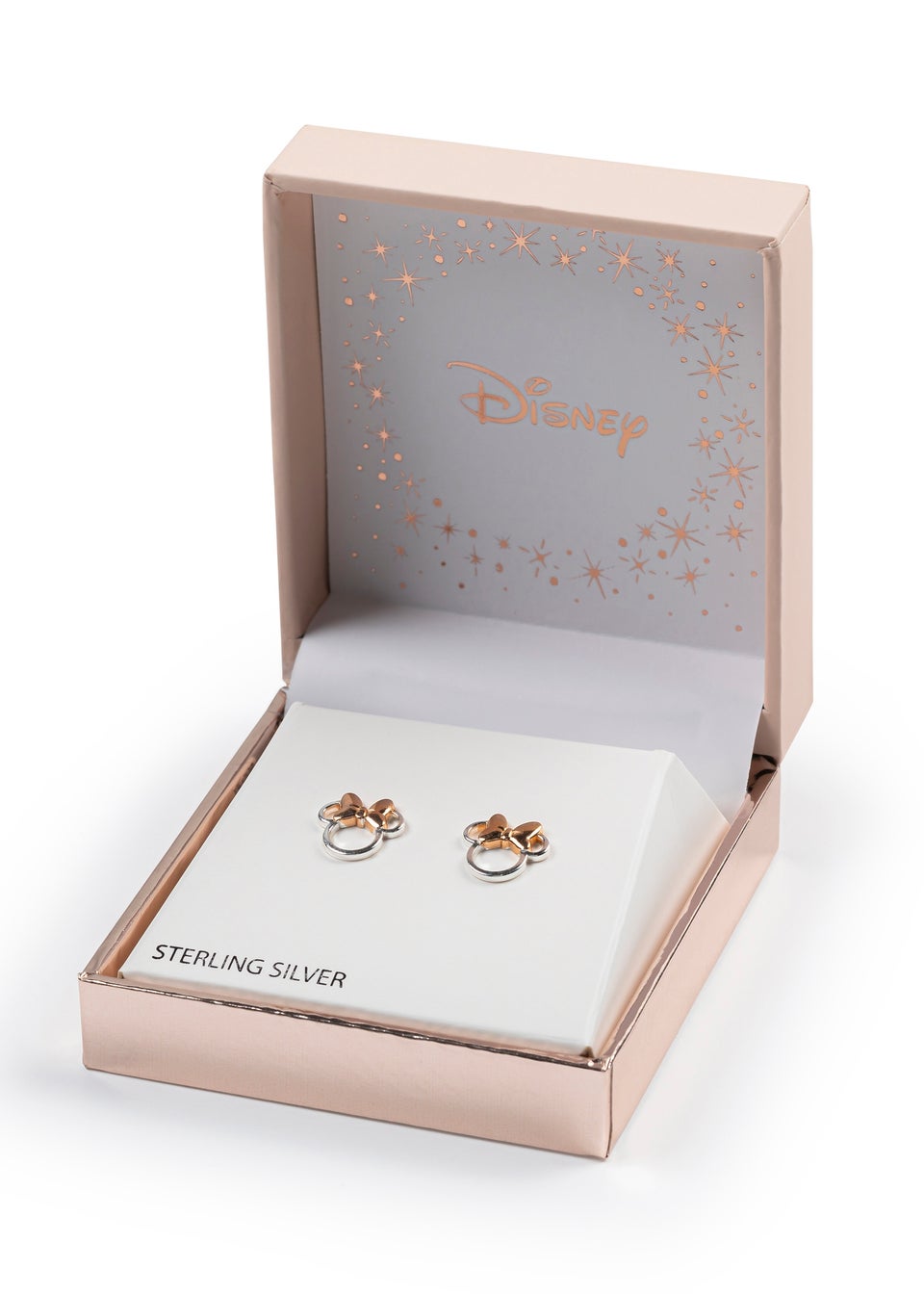 Disney Minnie Mouse Rose Gold Stud Earring