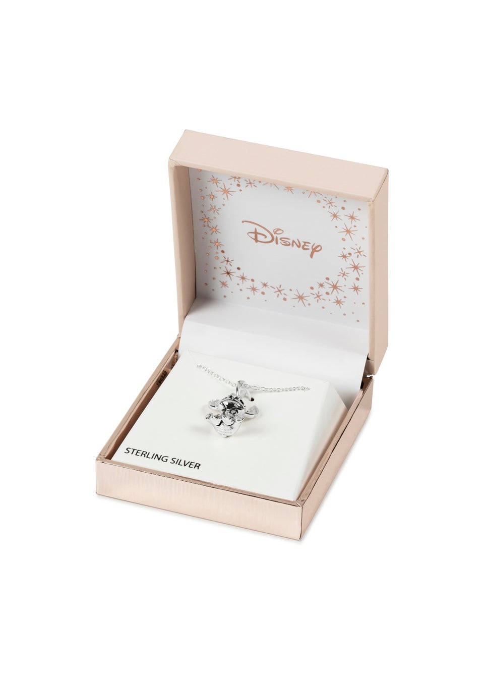 Disney Lilo & Stitch Sterling Silver Pendant Necklace