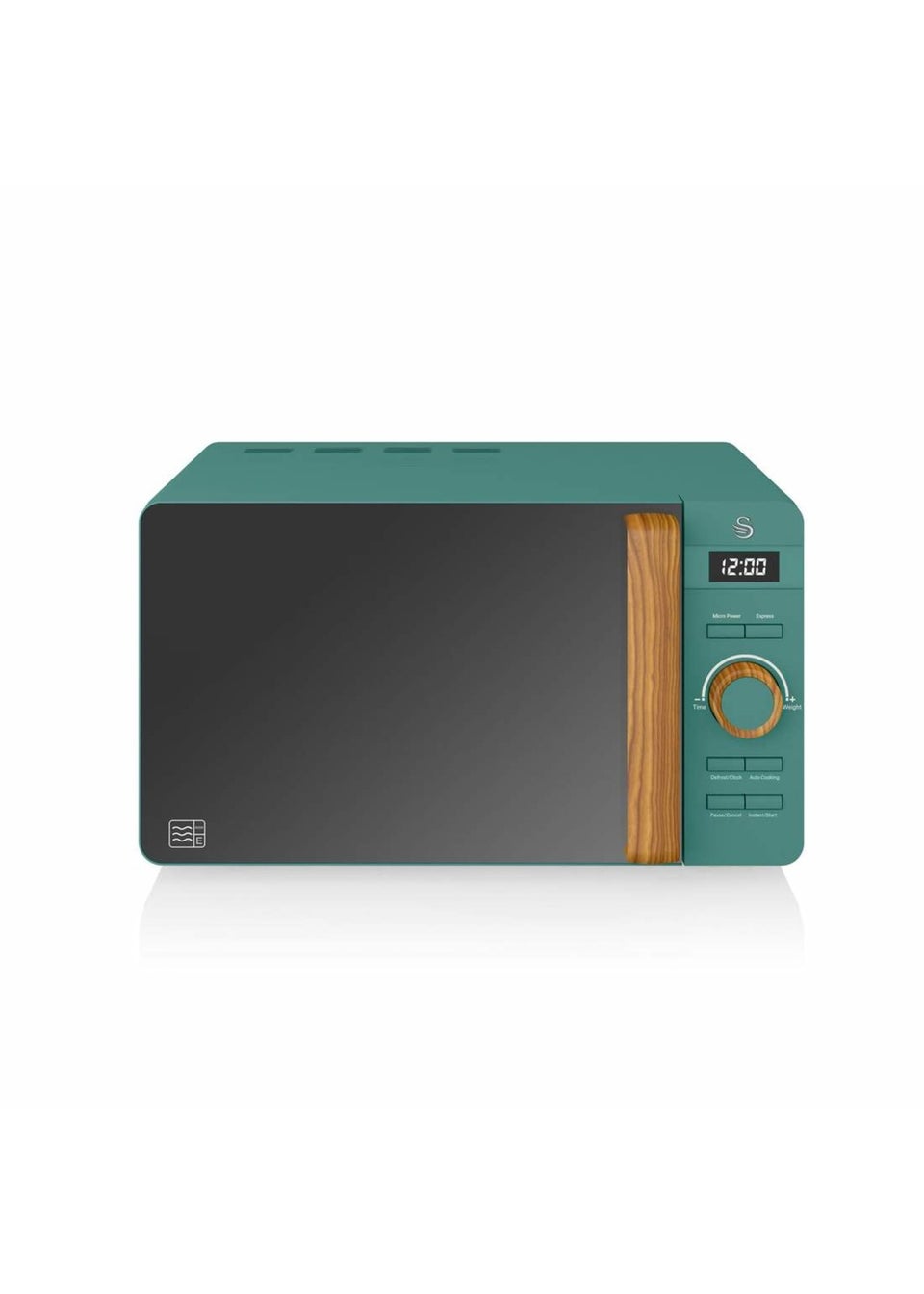 Swan Nordic Green Digital Microwave (20L)