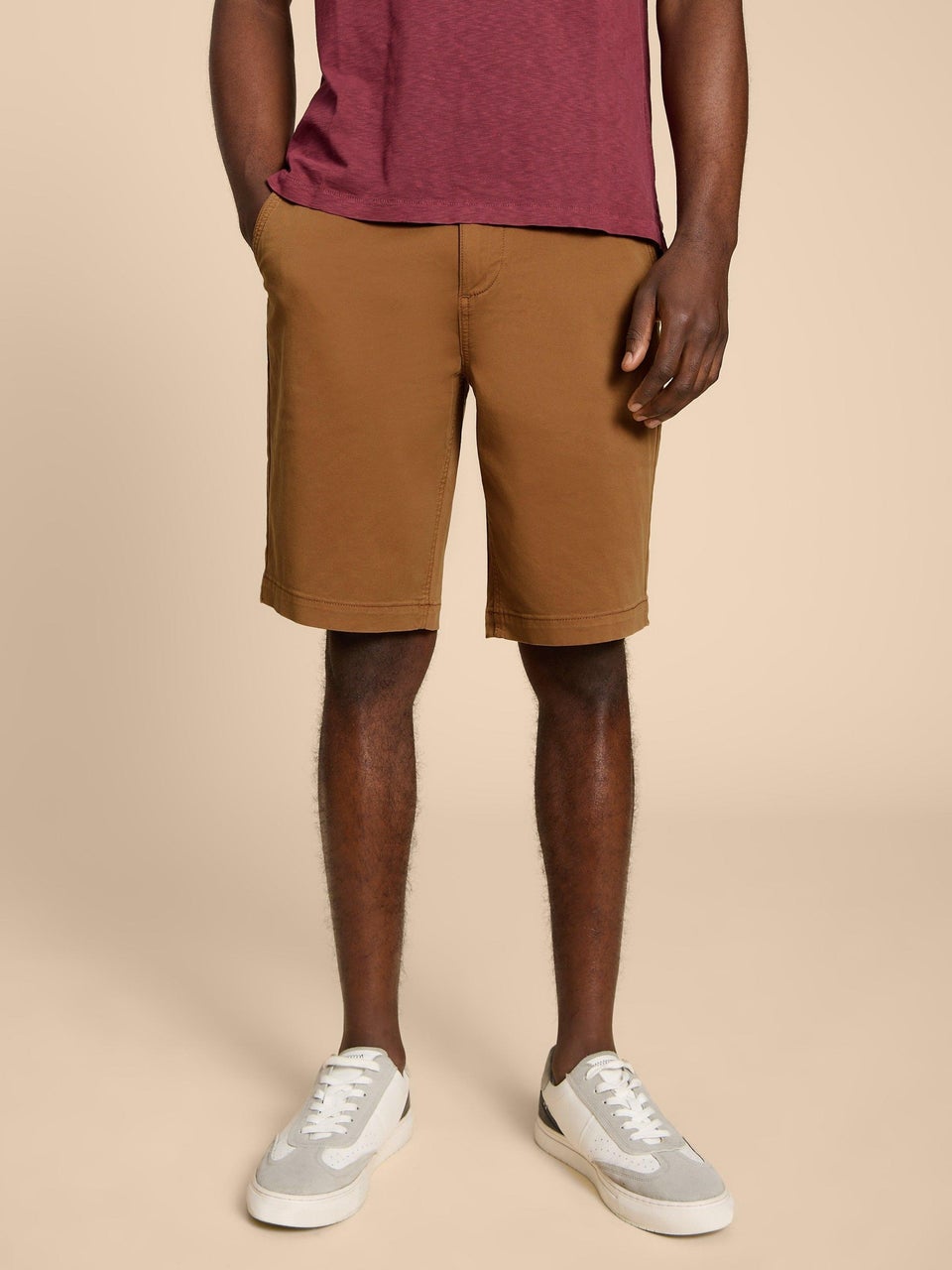 Chino-Shorts aus Bio-Baumwolle