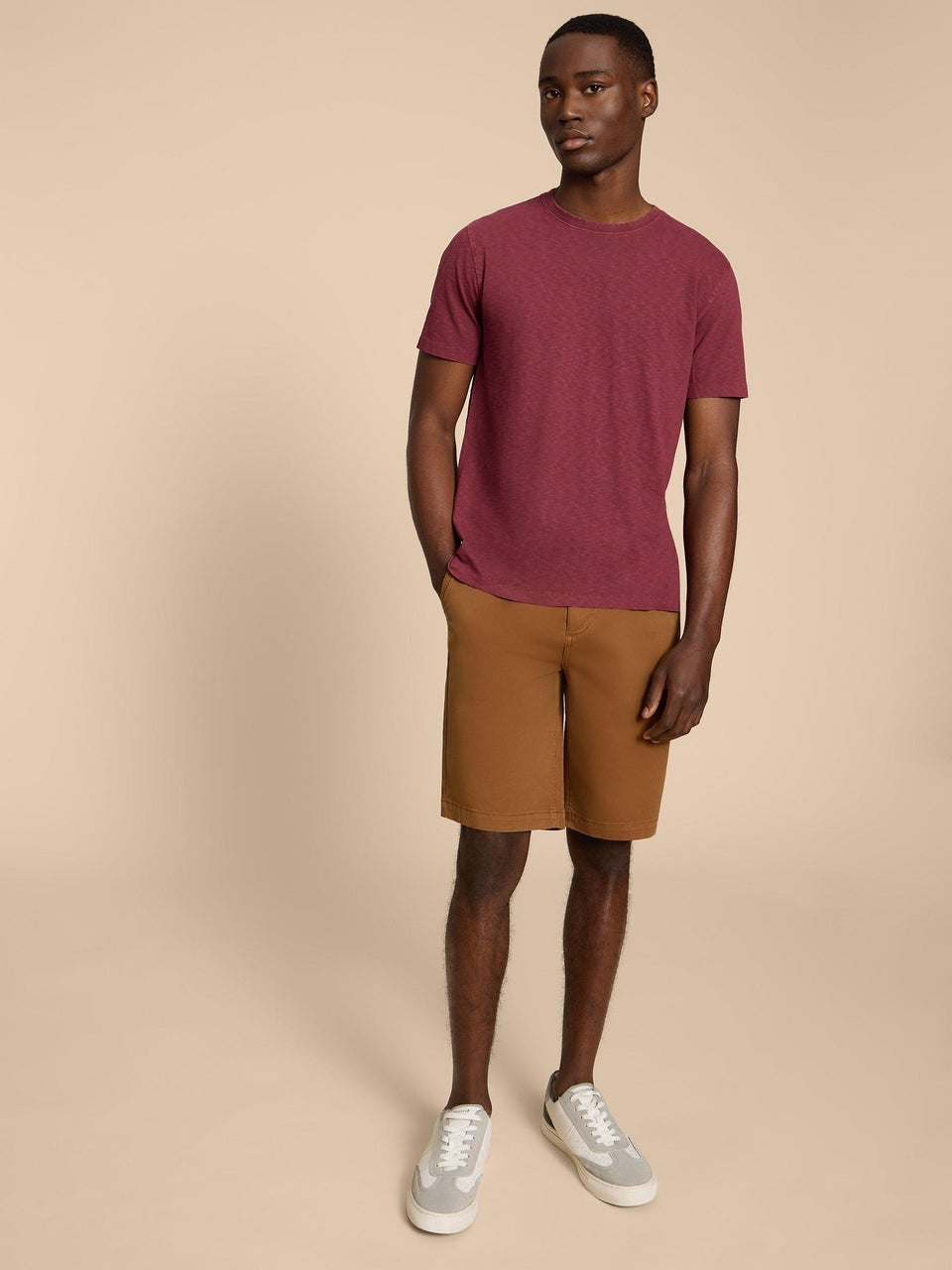 Chino-Shorts aus Bio-Baumwolle