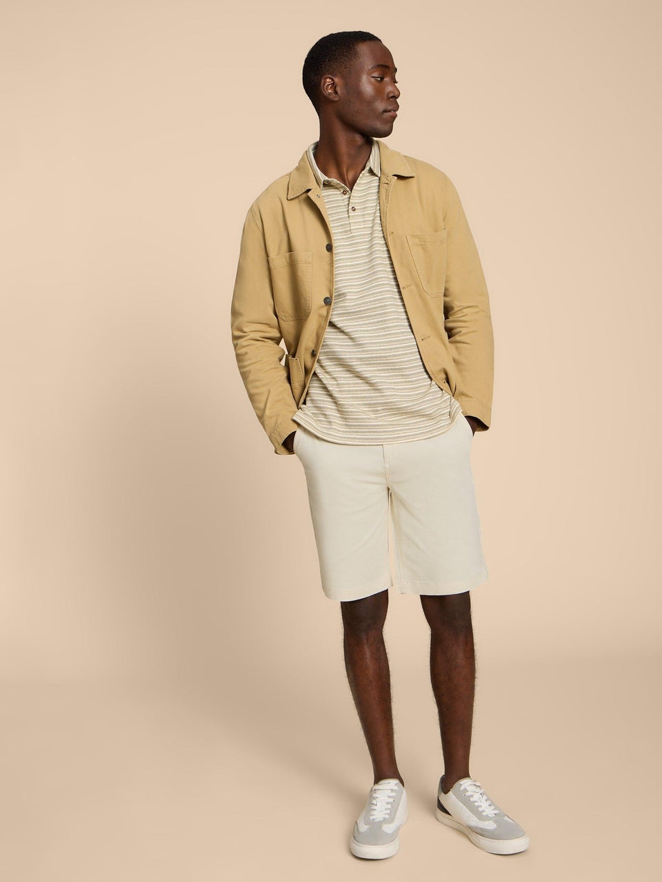 Chino-Shorts aus Bio-Baumwolle