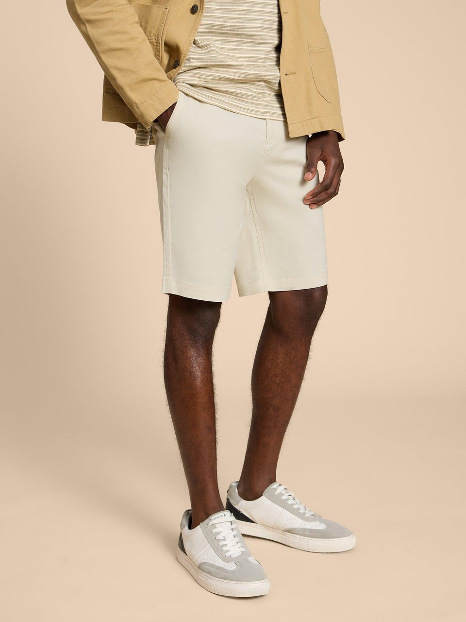 Chino-Shorts aus Bio-Baumwolle