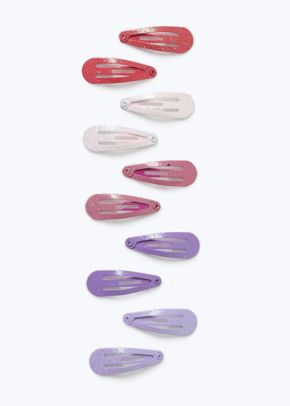10 Pack Multicolour Mini Hair Clips