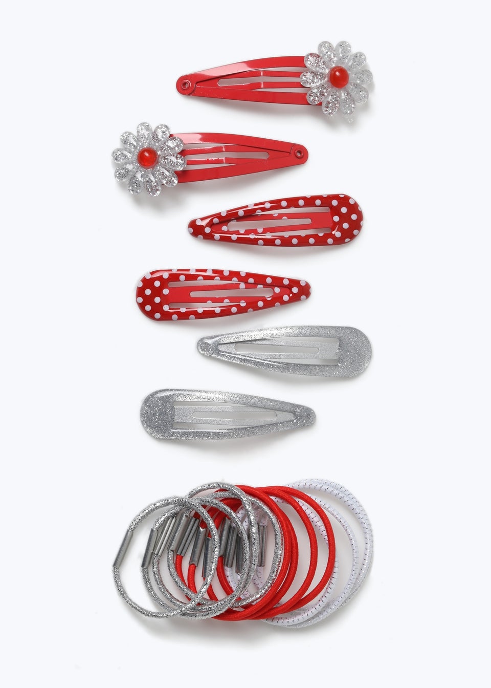 Red Hair Bobble and Hair Clip Set