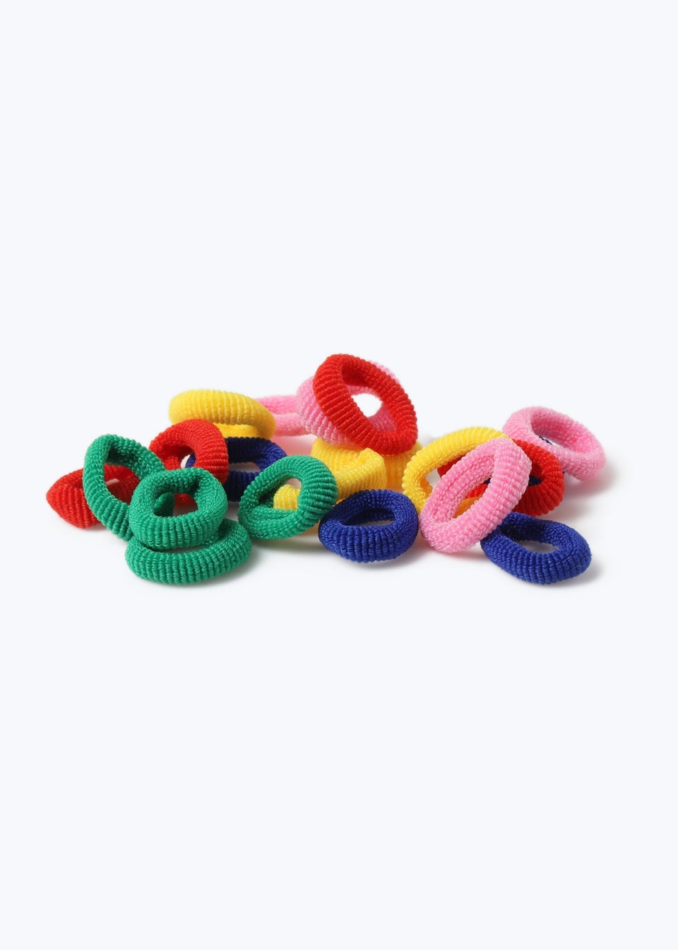 Multicoloured 20 Pack Hair Bobbles