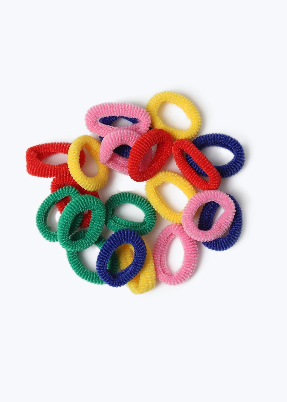 Multicoloured 20 Pack Hair Bobbles