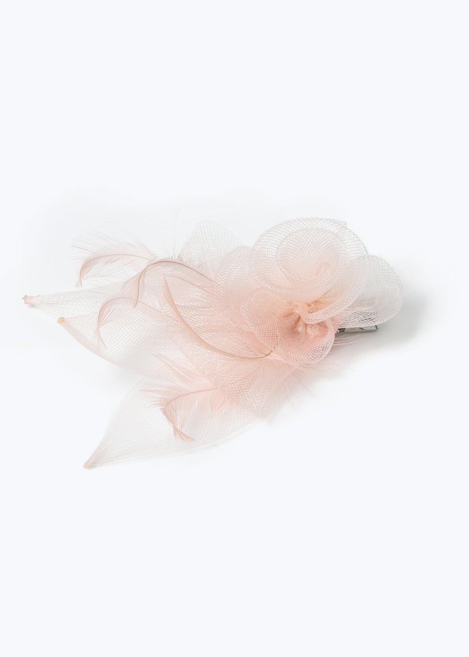 Pink Flower Hair Clip